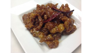 Orange Beef (Hunan style) (hot)